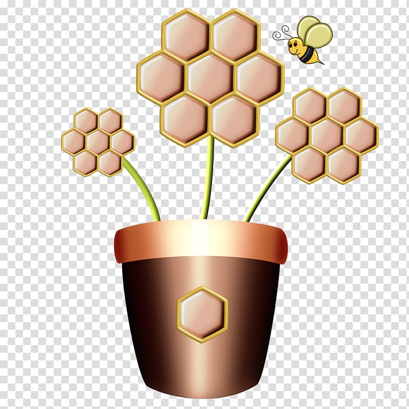 Bee , Flowers and bees transparent background PNG clipart