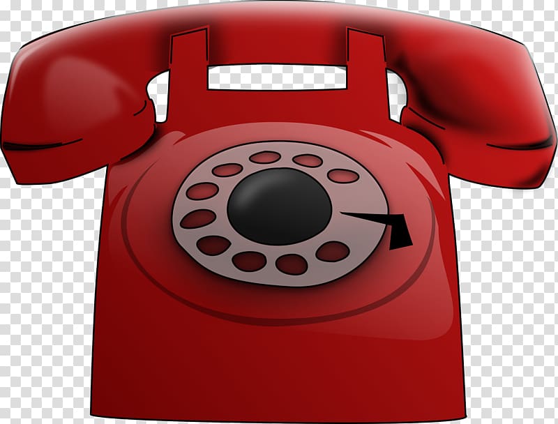Telephone Rotary dial Website , Red Phone transparent background PNG clipart