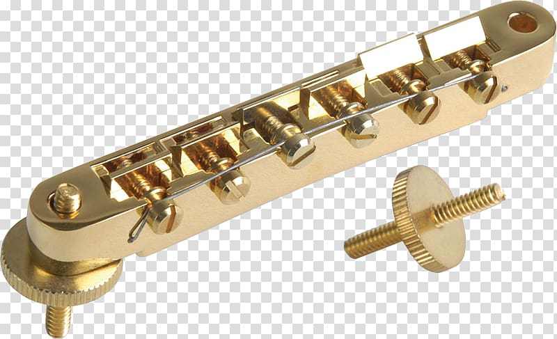 Electric guitar Bridge Tune-o-matic Gibson Brands, Inc., gibson bass bridge transparent background PNG clipart