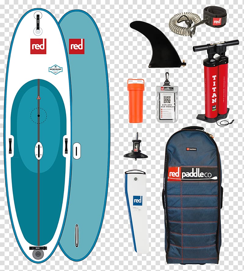 Standup paddleboarding 2018 Red Paddle Co Ride Inflatable SUP Red Paddle Co 2018 Red MSL Red Paddle Co 10\'7 Inflatable Stand Up Paddle Board + Bag 2018, wind surfing transparent background PNG clipart