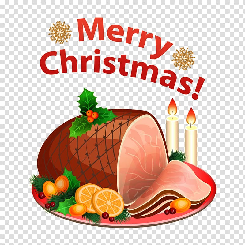 Mulled Wine Christmas ham Sunday roast Christmas dinner, Christmas barbecue transparent background PNG clipart