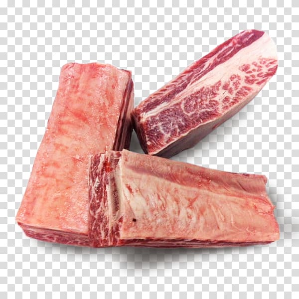 Matsusaka beef Kobe beef Soppressata Mettwurst Goat meat, Ribs transparent background PNG clipart