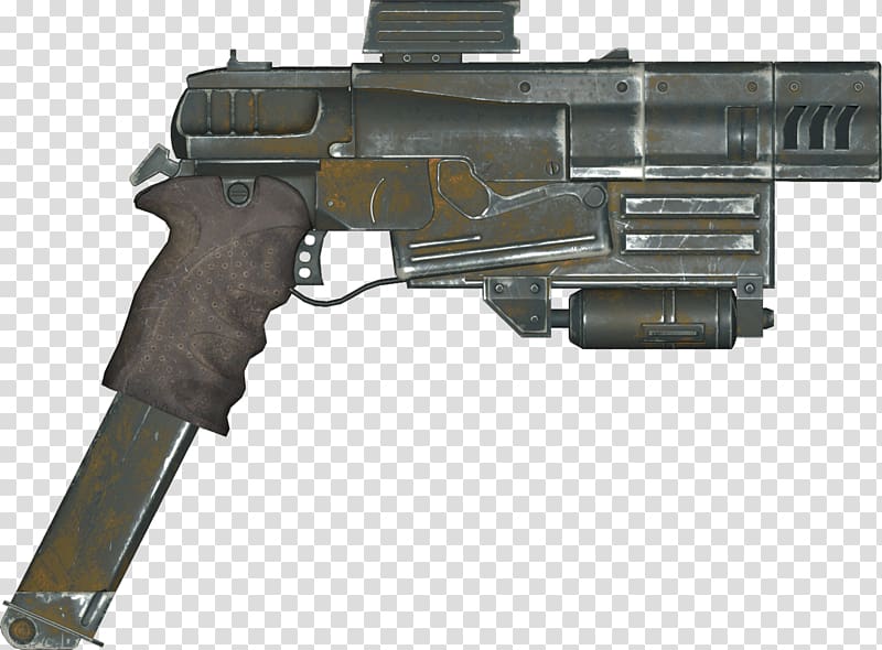 Fallout 4 Firearm Weapon 10mm Auto Ammunition, weapon transparent background PNG clipart