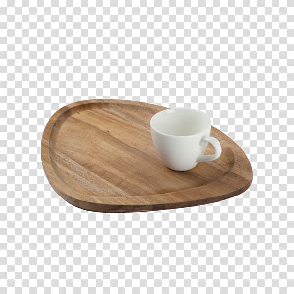 Wood Wattles Tableware Tray Triangle, Coffee board transparent background PNG clipart