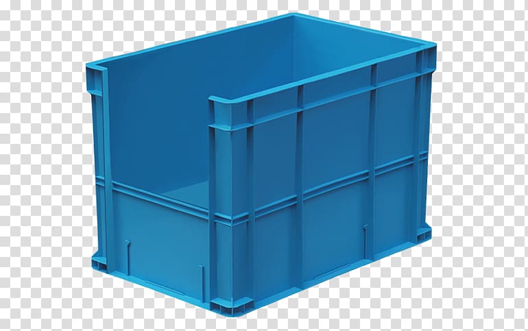 Plastic Crate Box Euro container, Plastic containers transparent background PNG clipart