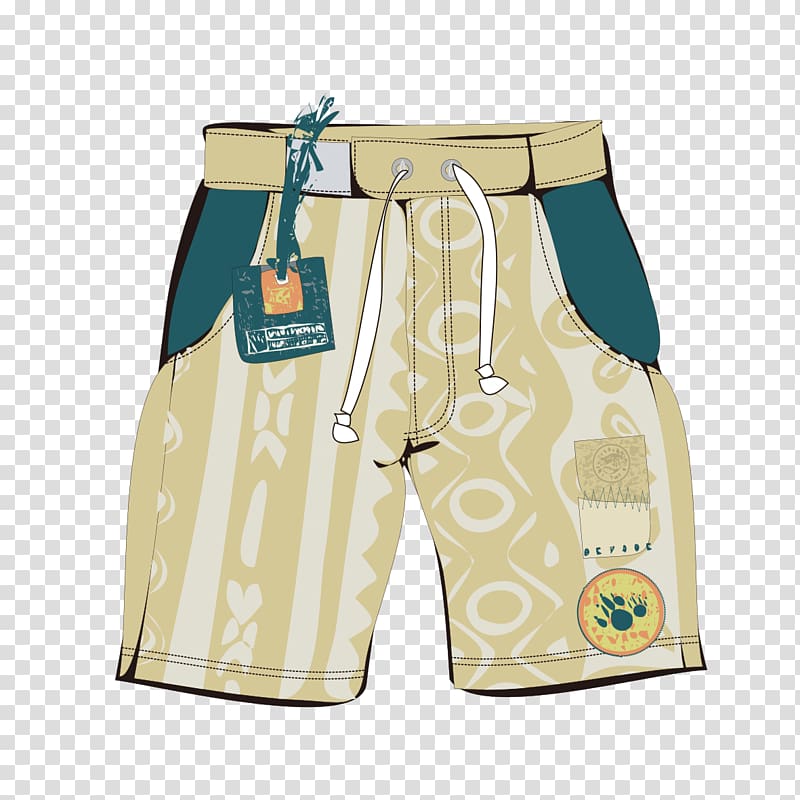 The Shorts Trousers, Cartoon cute shorts transparent background PNG clipart