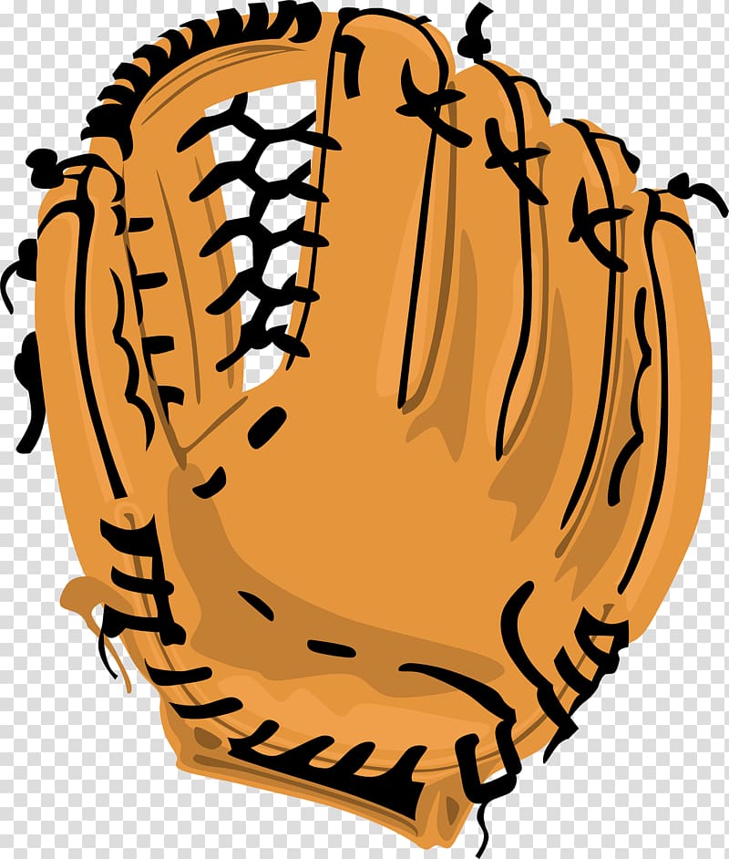 T-shirt Baseball glove , Brown baseball glove transparent background PNG clipart