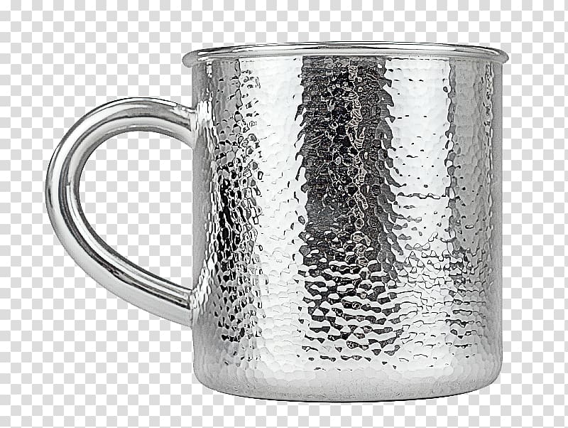 Exquisite silver cup transparent background PNG clipart