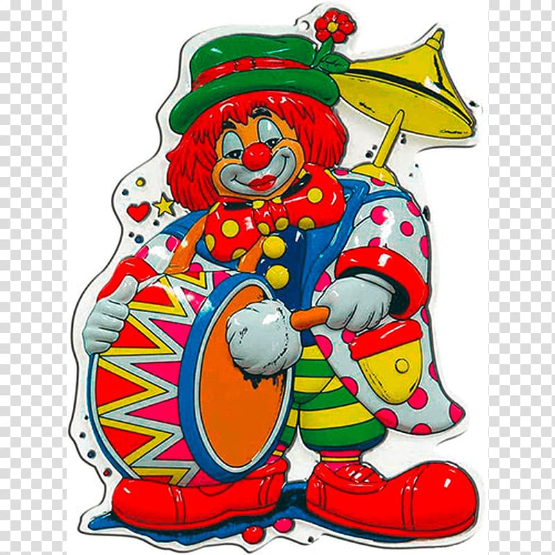 Clown Drum Juggling Carnival Toy, clown transparent background PNG clipart