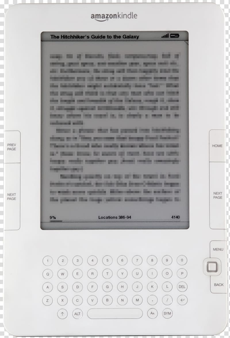 Comparison of e-readers Amazon.com Amazon Kindle, amazonkindle transparent background PNG clipart