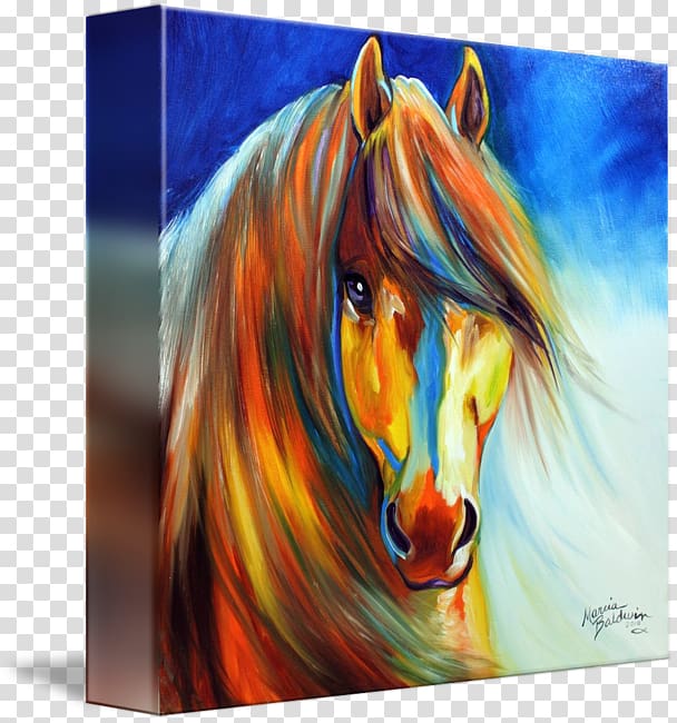 Gypsy horse Acrylic paint Oil painting Art, Gypsy Horse transparent background PNG clipart