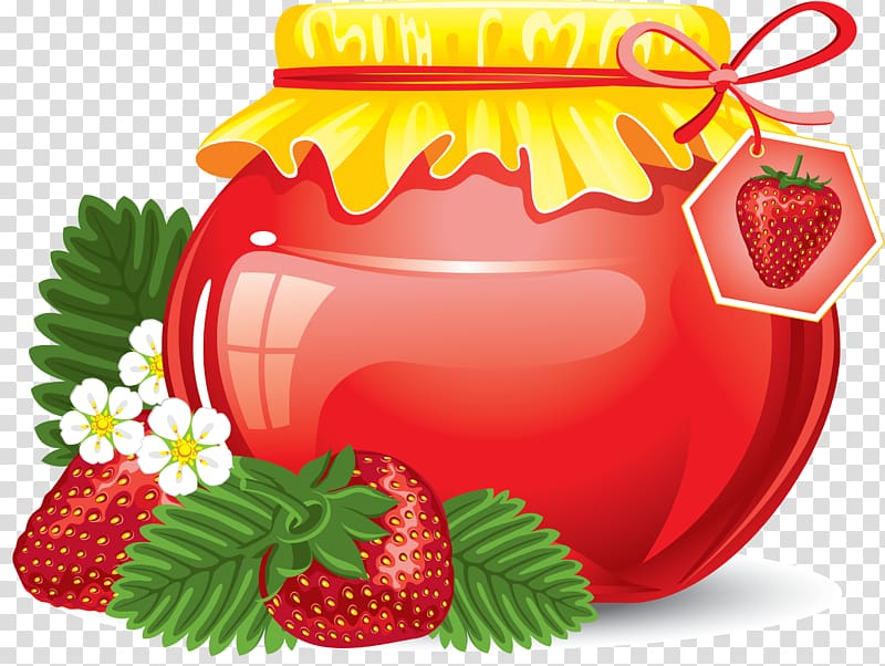 Juice Strawberry Fruit preserves , jam transparent background PNG clipart