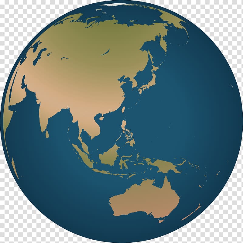 China Australia Asia-Pacific World High-net-worth individual, Cartoon Earth transparent background PNG clipart