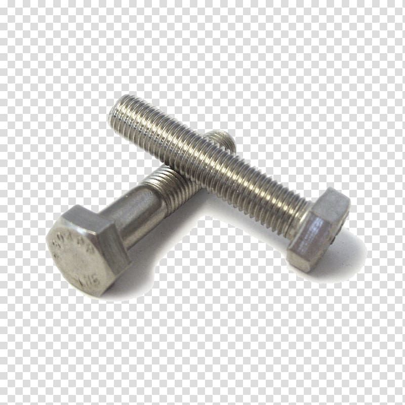 Screw thread Nut Bolt Fastener, hexagonal screw transparent background PNG clipart