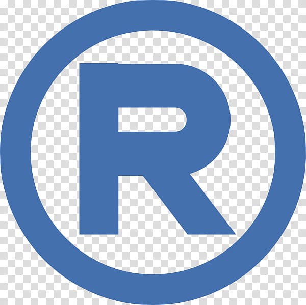 Registered trademark symbol graphics , copyright transparent background PNG clipart