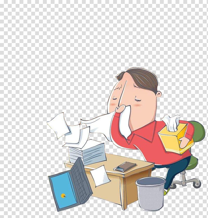 Cartoon Sneeze Common cold, Cover your nose transparent background PNG clipart