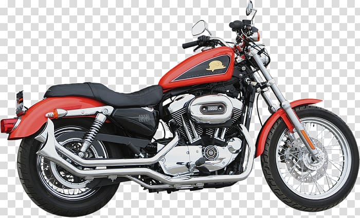 Harley-Davidson Sportster Motorcycle Softail Harley-Davidson Super Glide, motorcycle transparent background PNG clipart