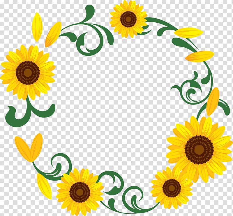 Free download | Kitakyushu Common sunflower Wreath Garland , Seosan ...