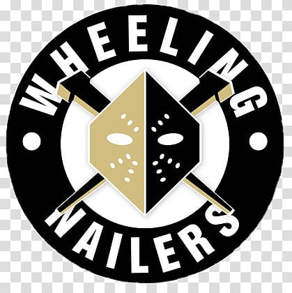 Wheeling Nailers logo, Wheeling Nailers Round Logo transparent background PNG clipart