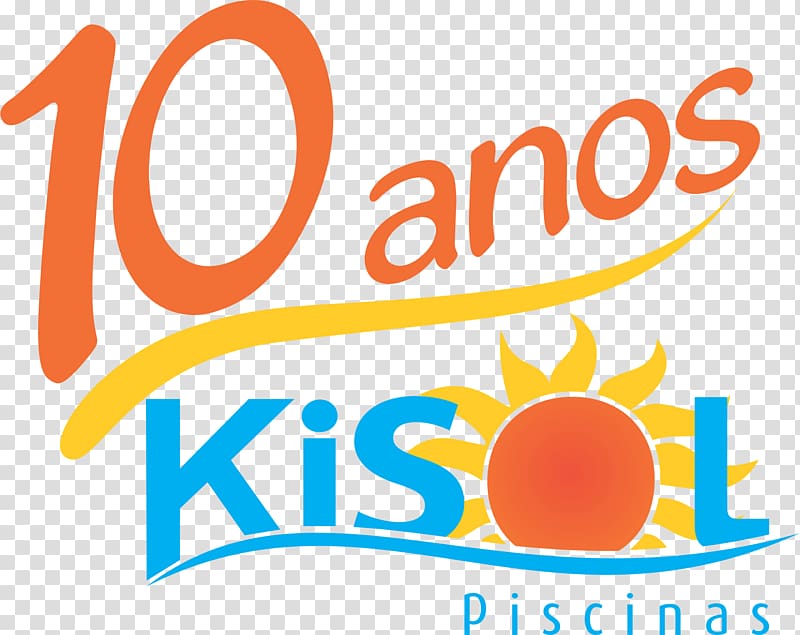 Logo Kisol Piscinas Portable Network Graphics Brand, 10 anos transparent background PNG clipart