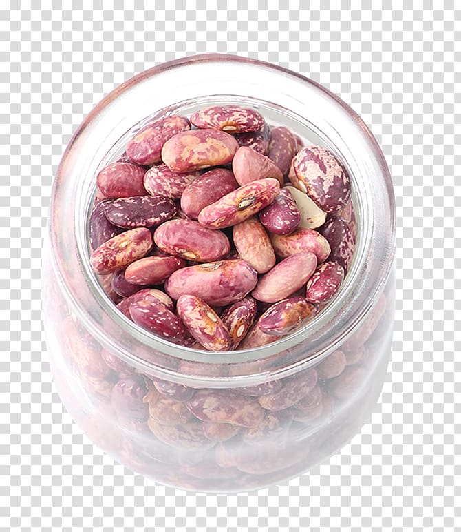 Vegetarian cuisine Kidney bean Glass, The pea in the glass bottle transparent background PNG clipart