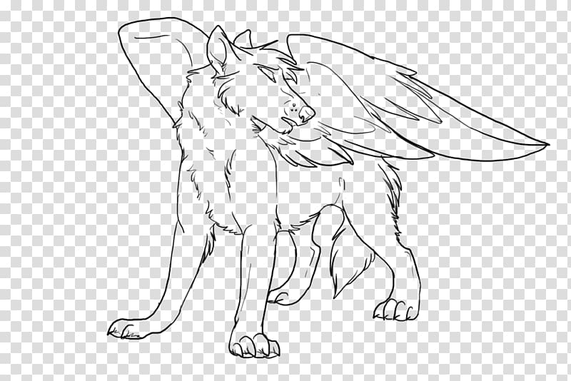 coloring book dog baby wolves puppy drawing dog transparent