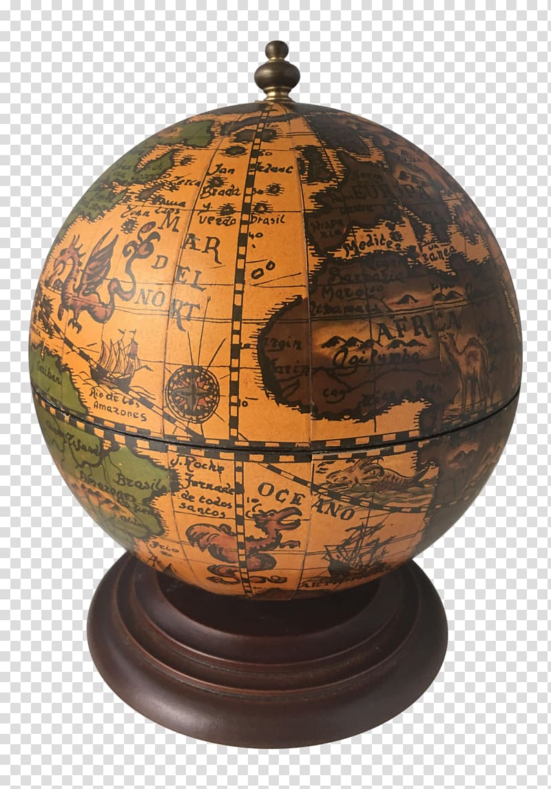 Globe Italian cuisine Bucket Italian ice Sphere, globe transparent background PNG clipart