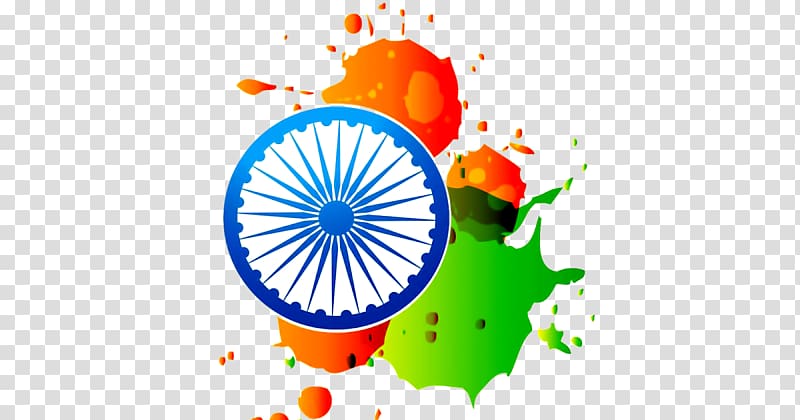illustration of splats, Rajpath Republic Day January 26 Desktop Wish, Indian flag transparent background PNG clipart