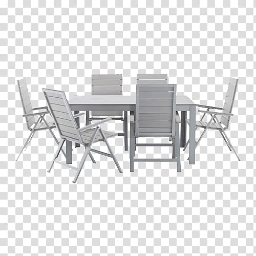 Table Garden furniture Chair IKEA, Physical anti-rust silver chair transparent background PNG clipart