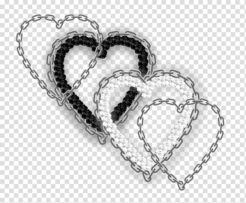 Jewellery Chain Bracelet Necklace, Angel Hearts transparent background PNG clipart