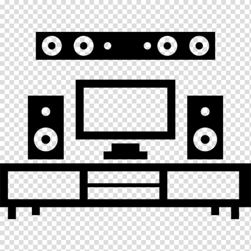 Home Theater Systems Computer Icons Cinema, theater furniture transparent background PNG clipart