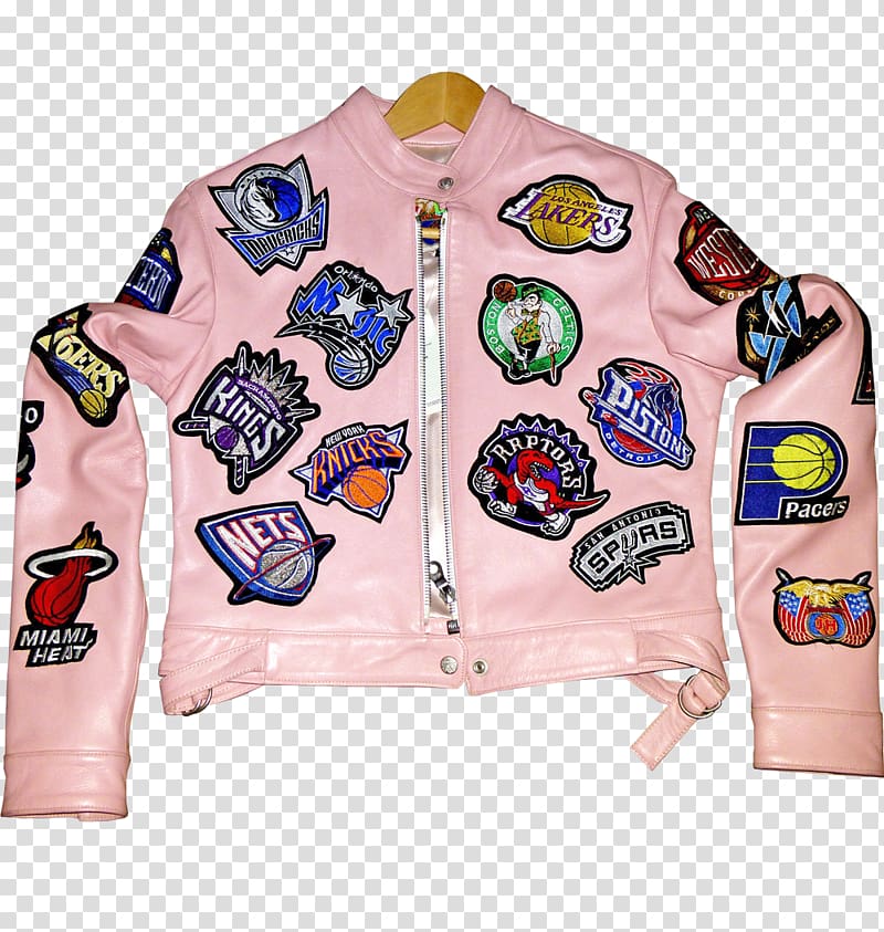 NBA Leather jacket T-shirt Sleeve, chicago bulls warm up transparent background PNG clipart