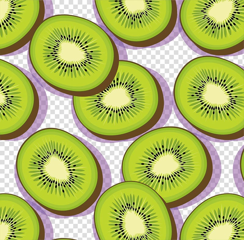 Kiwifruit Icon, illustration of kiwi transparent background PNG clipart