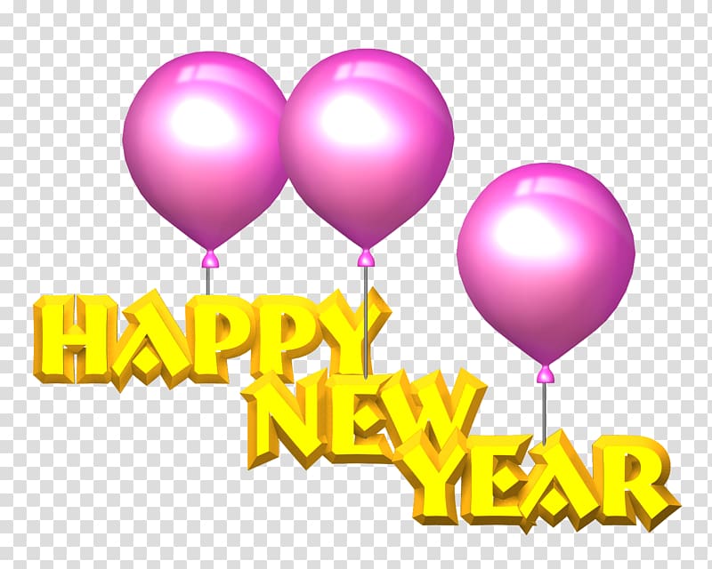 New Year\'s Day Wish New Year\'s resolution, Happy New Year transparent background PNG clipart