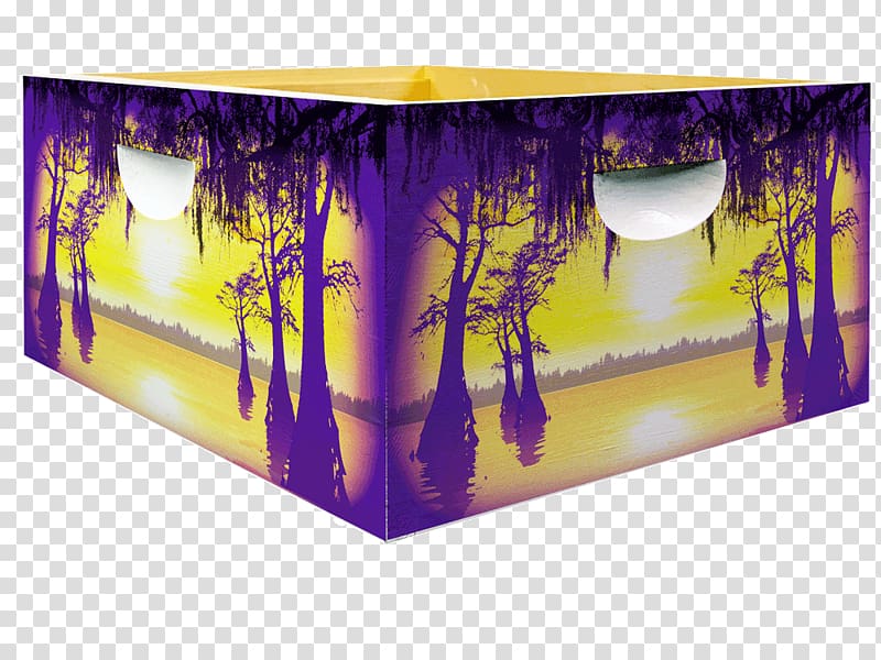 Beehive Honey bee Rectangle Wrap, swamp scene transparent background PNG clipart
