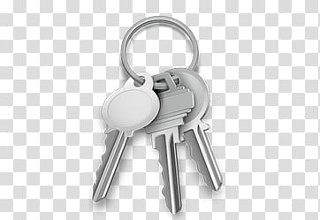 Key transparent background PNG clipart