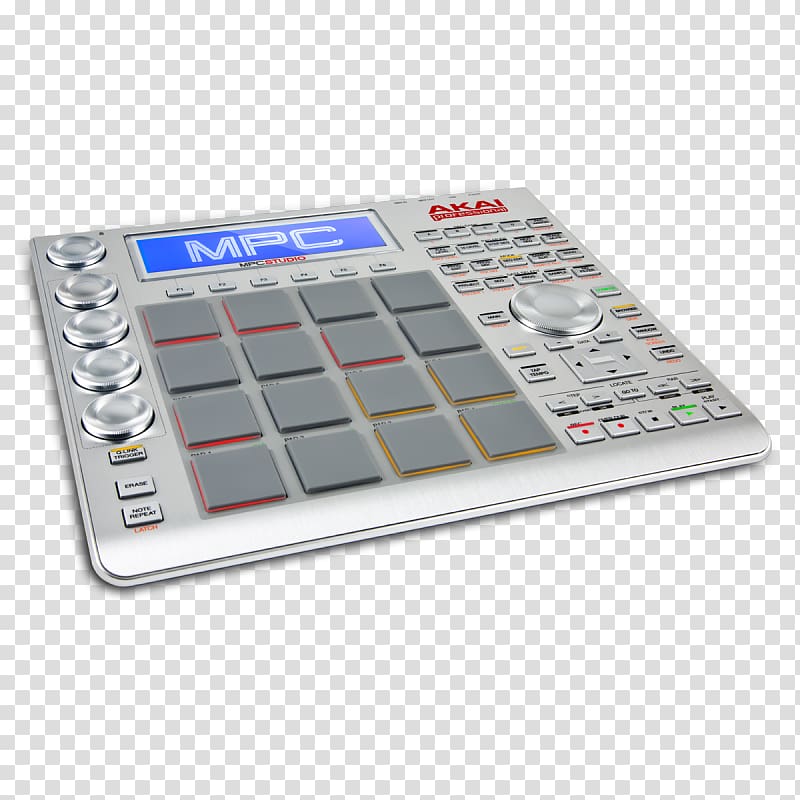 Akai MPC Studio Music Production Controller Drum machine Musical Instruments, musical instruments transparent background PNG clipart