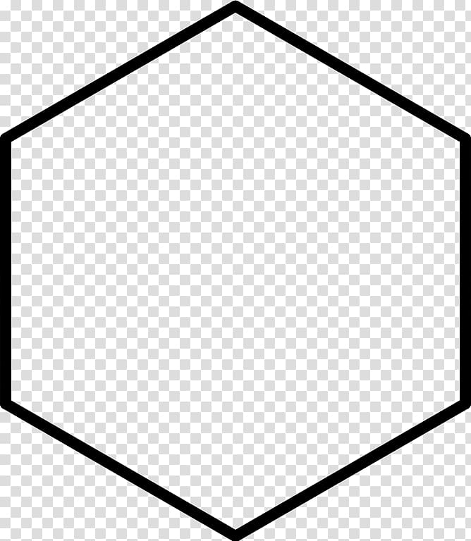 hexagonal shape art, Cyclohexane conformation Structural formula Structure Organic chemistry, hexagono transparent background PNG clipart
