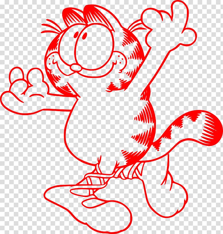 Nermal Colouring Pages Garfield Coloring book Odie, garfield transparent background PNG clipart