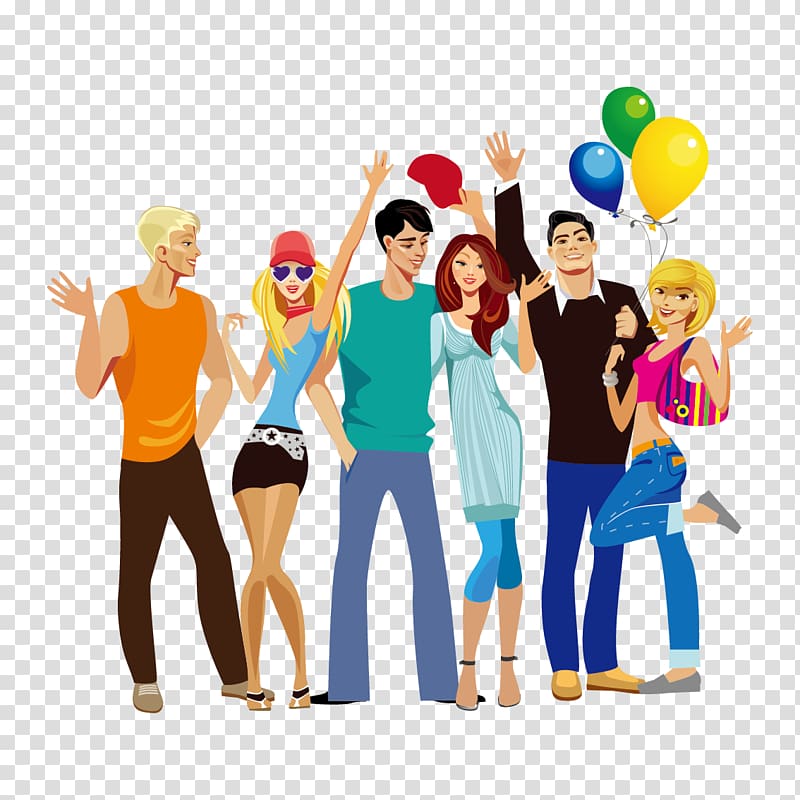 group of people , Euclidean , happy group of people transparent background PNG clipart