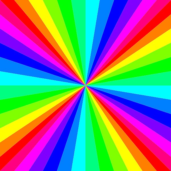 Rainbow Color Square , Colored transparent background PNG clipart