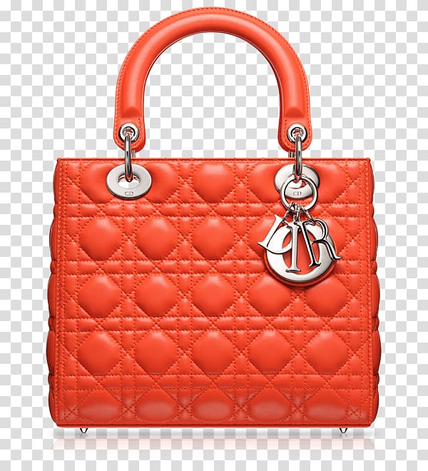 Lady Dior Handbag Christian Dior SE Leather, bag transparent background PNG clipart