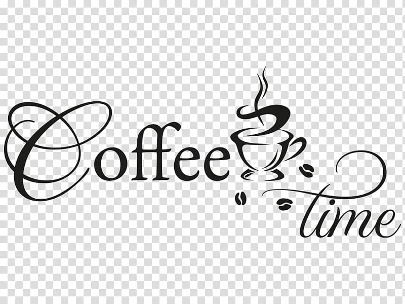 Coffee Wall decal Sticker Cafe, three times transparent background PNG clipart