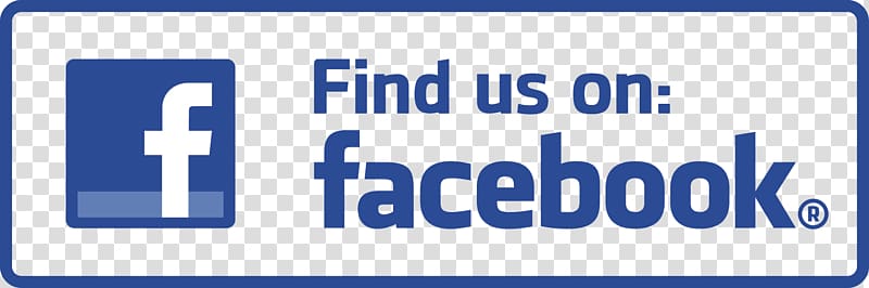 Facebook logo, Find Us on Facebook Icon transparent background PNG clipart