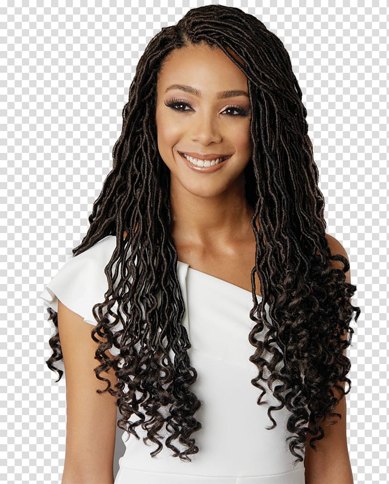 Crochet braids Synthetic dreads Artificial hair integrations Wig, hair transparent background PNG clipart
