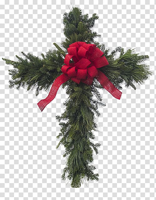 Wreath Cut flowers Tree Pine, fresh garland transparent background PNG clipart
