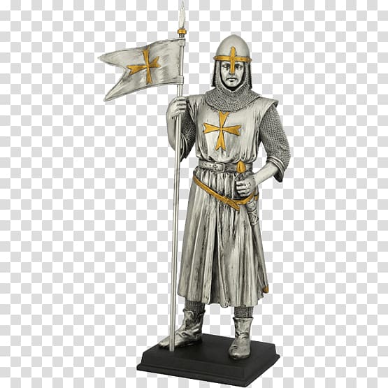 Crusades Middle Ages Knight Statue Holy Land, cloak transparent background PNG clipart
