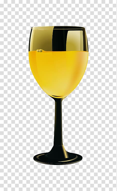 White wine Wine glass Liqueur Cup, Creative wine glass transparent background PNG clipart