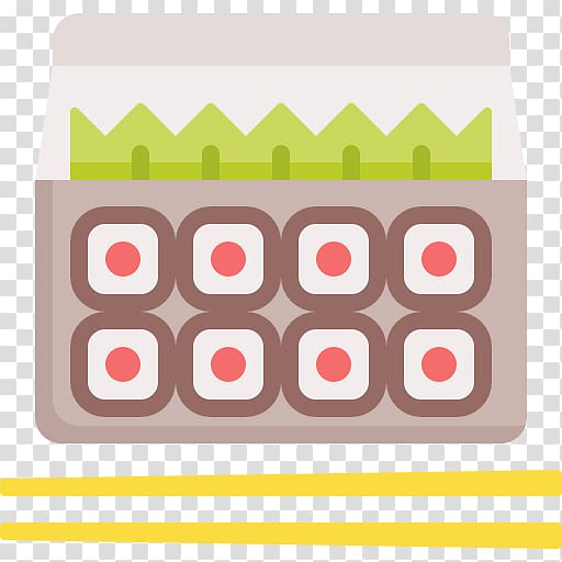 Food Pattern, sushi takeaway transparent background PNG clipart