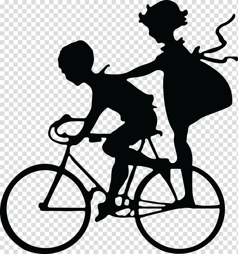 Bicycle Cycling Silhouette , Bicycle transparent background PNG clipart